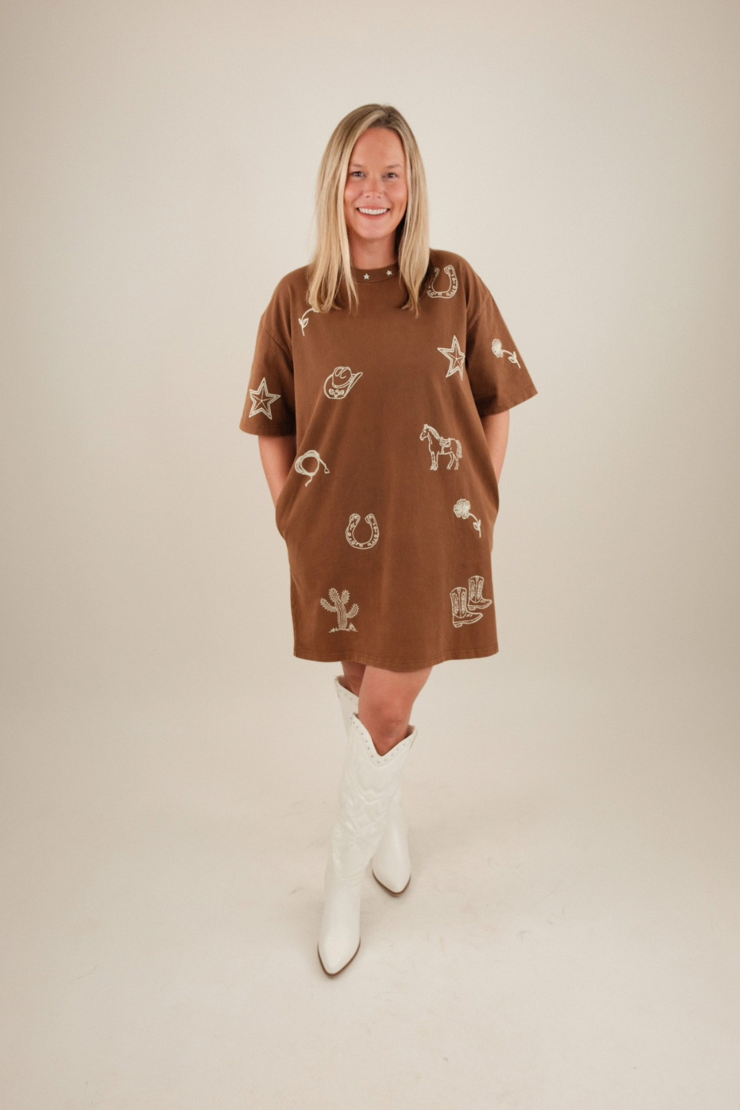 Stardust Trail T-Shirt Dress