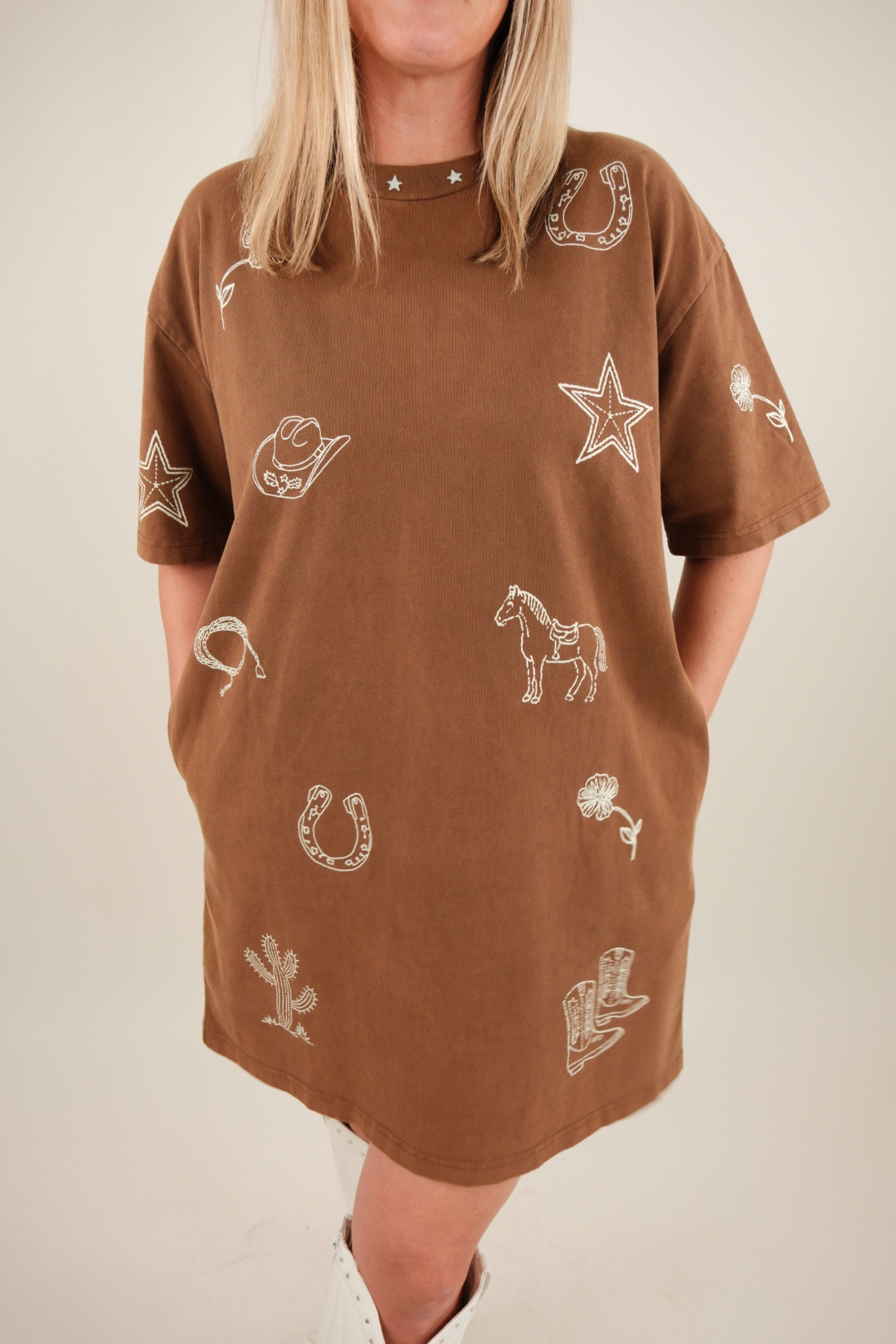 Stardust Trail T-Shirt Dress