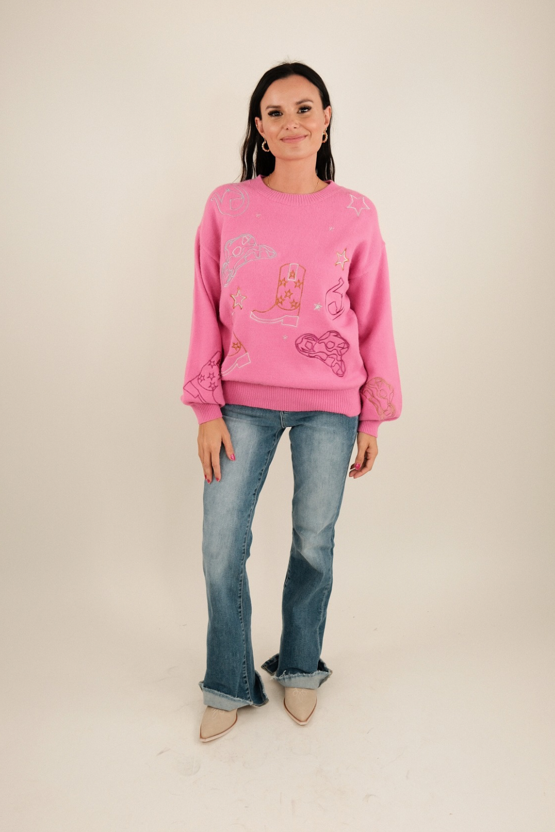 Rodeo Romance Sweater