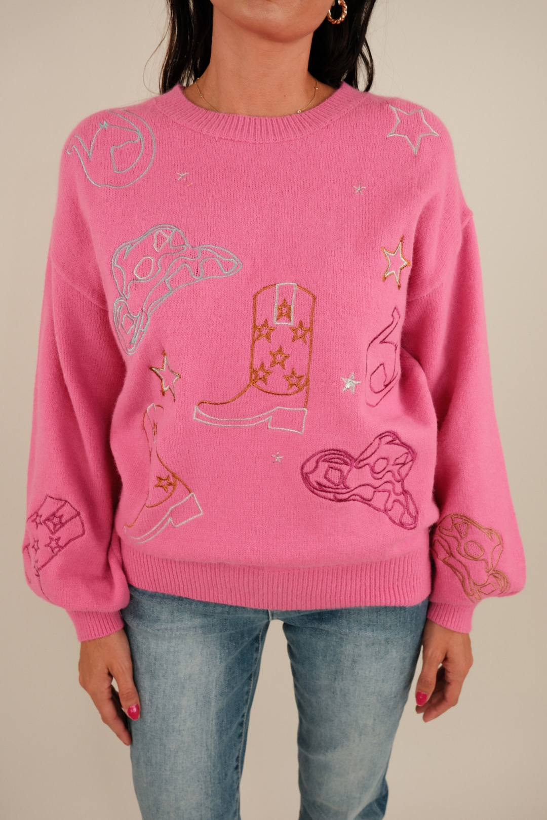 Rodeo Romance Sweater