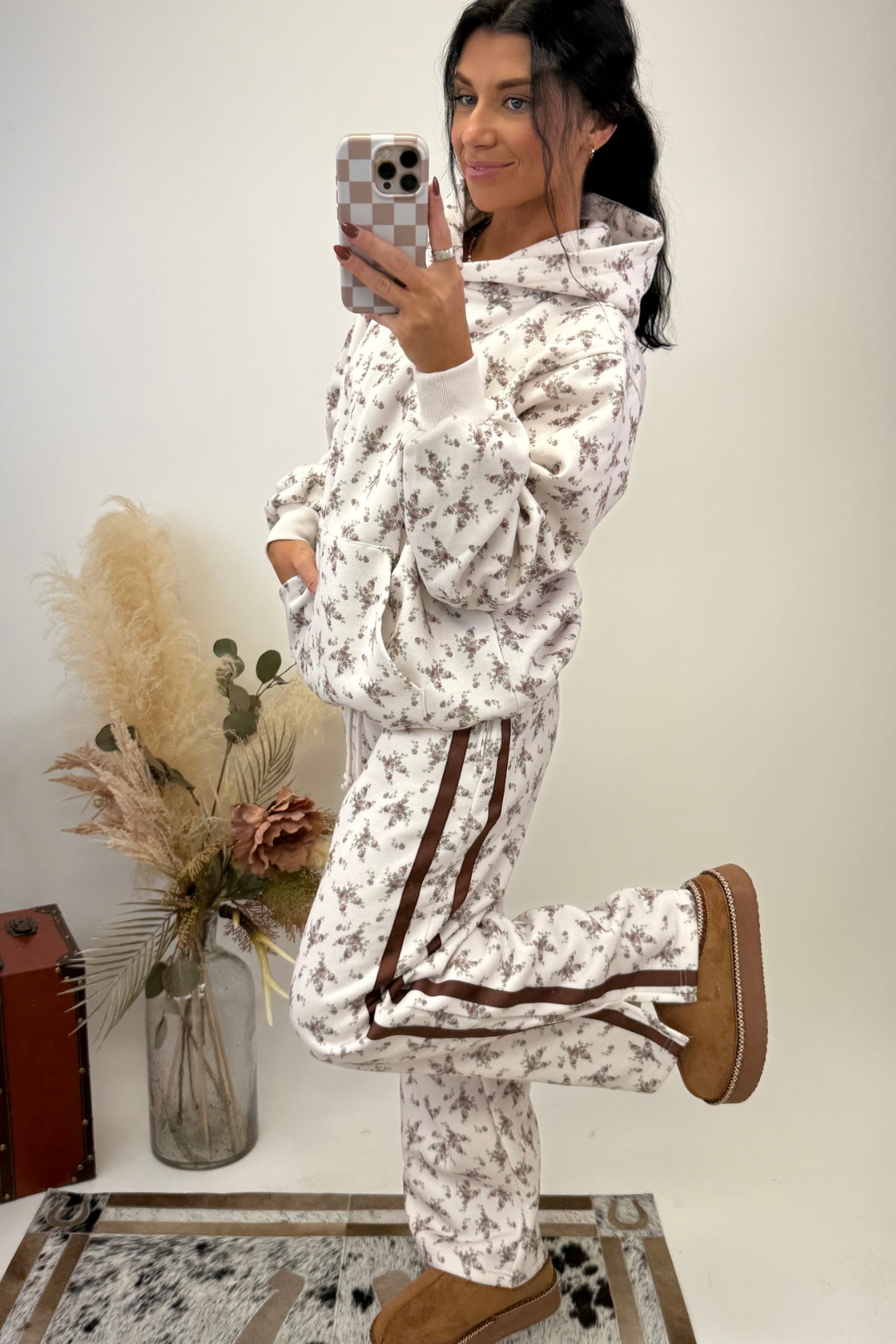 Cowgirl Bloom Wide Leg Pants