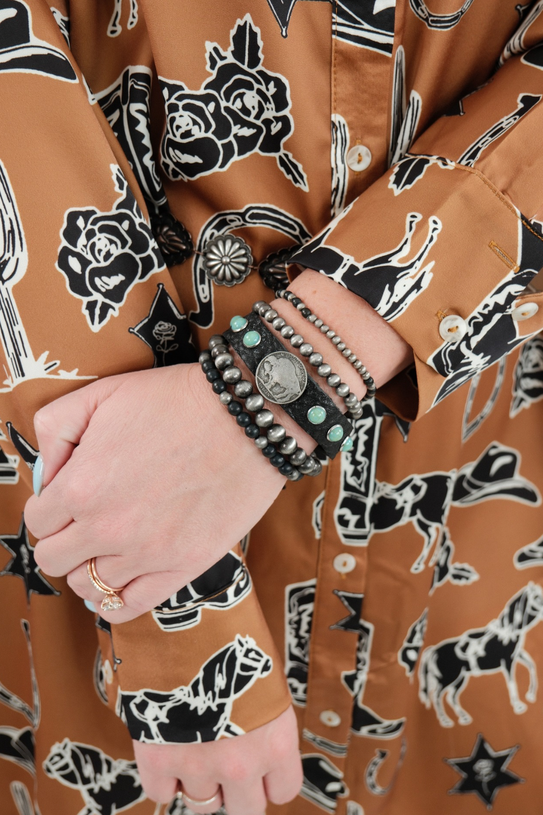 Buffalo Spirit Bracelet Stack