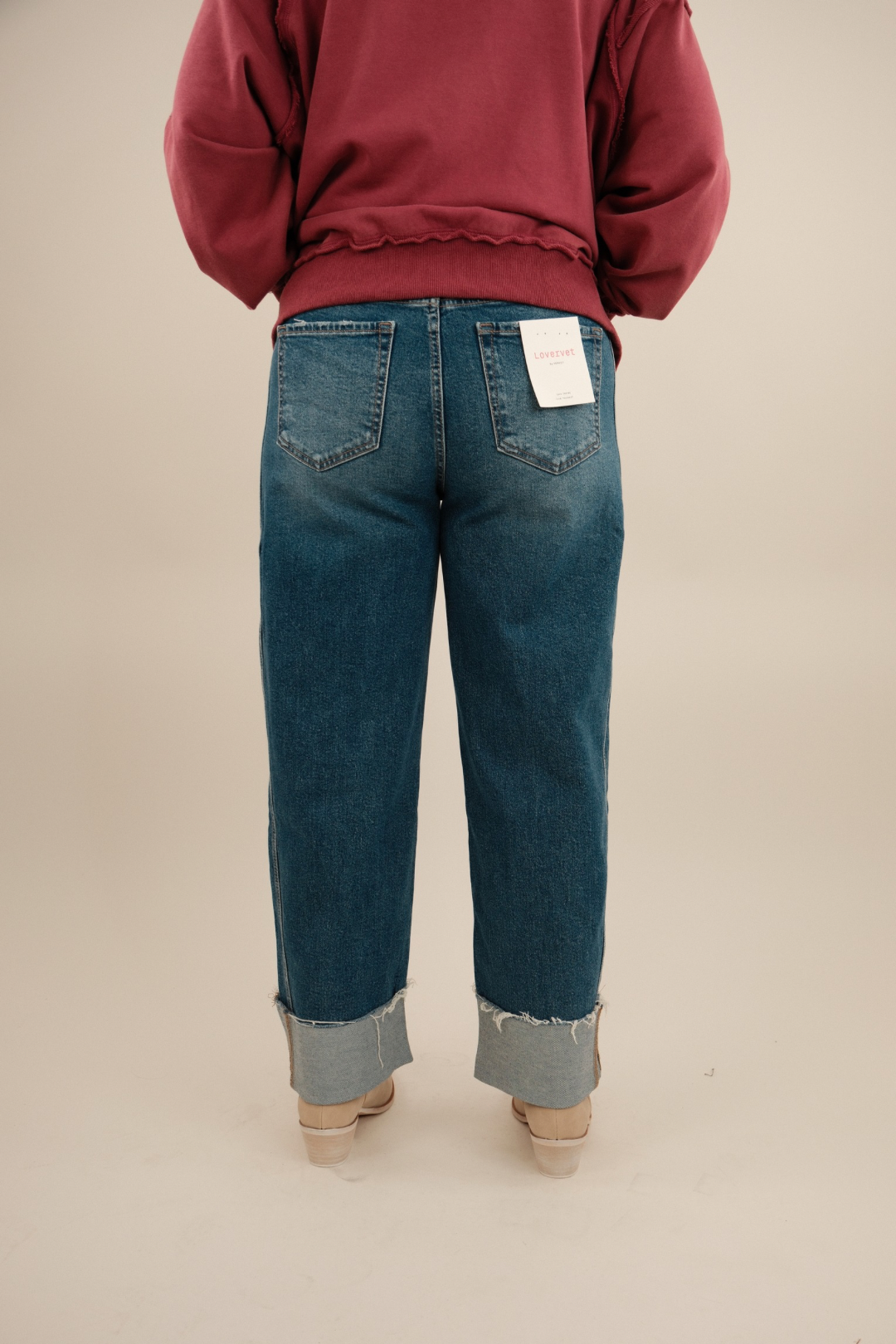Double Trail Barrel Jeans