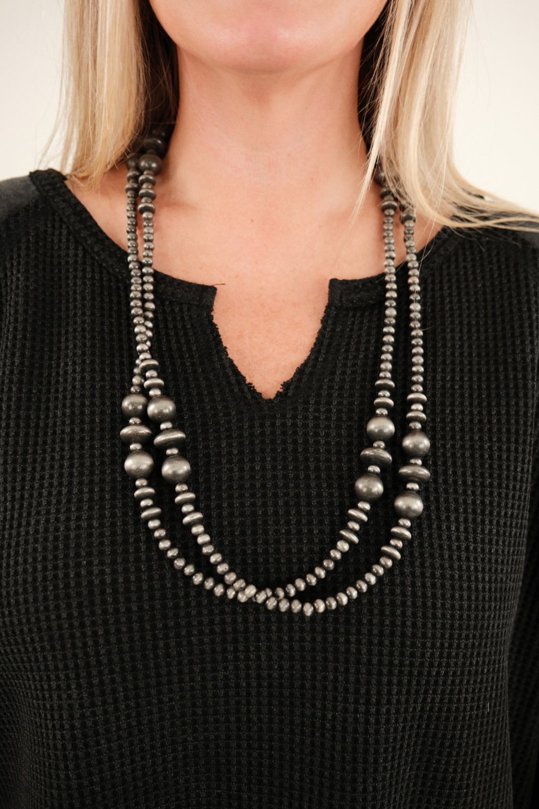Twilight Mesa Beaded Lariat Necklace
