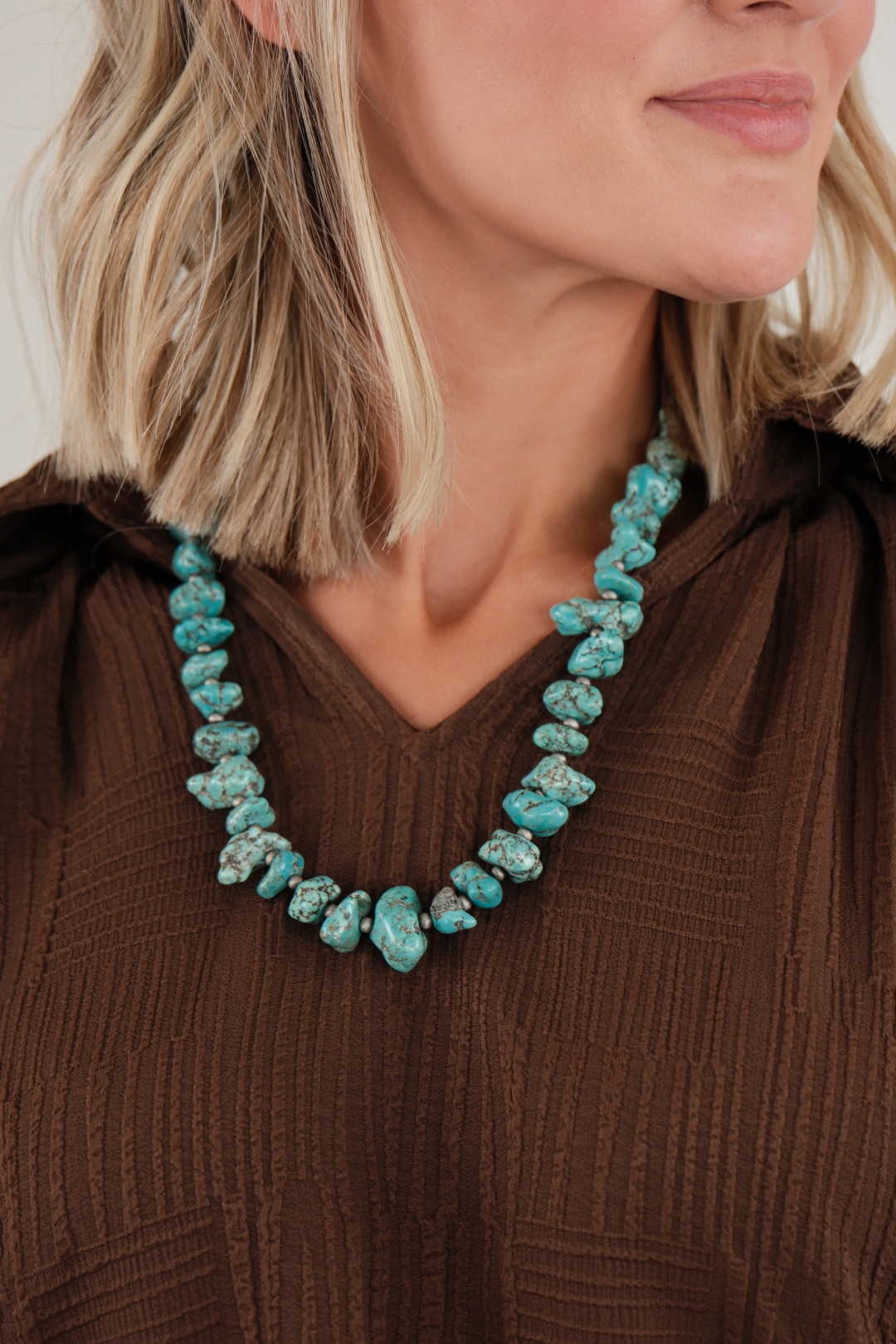 Sierra Range Turquoise Statement Necklace