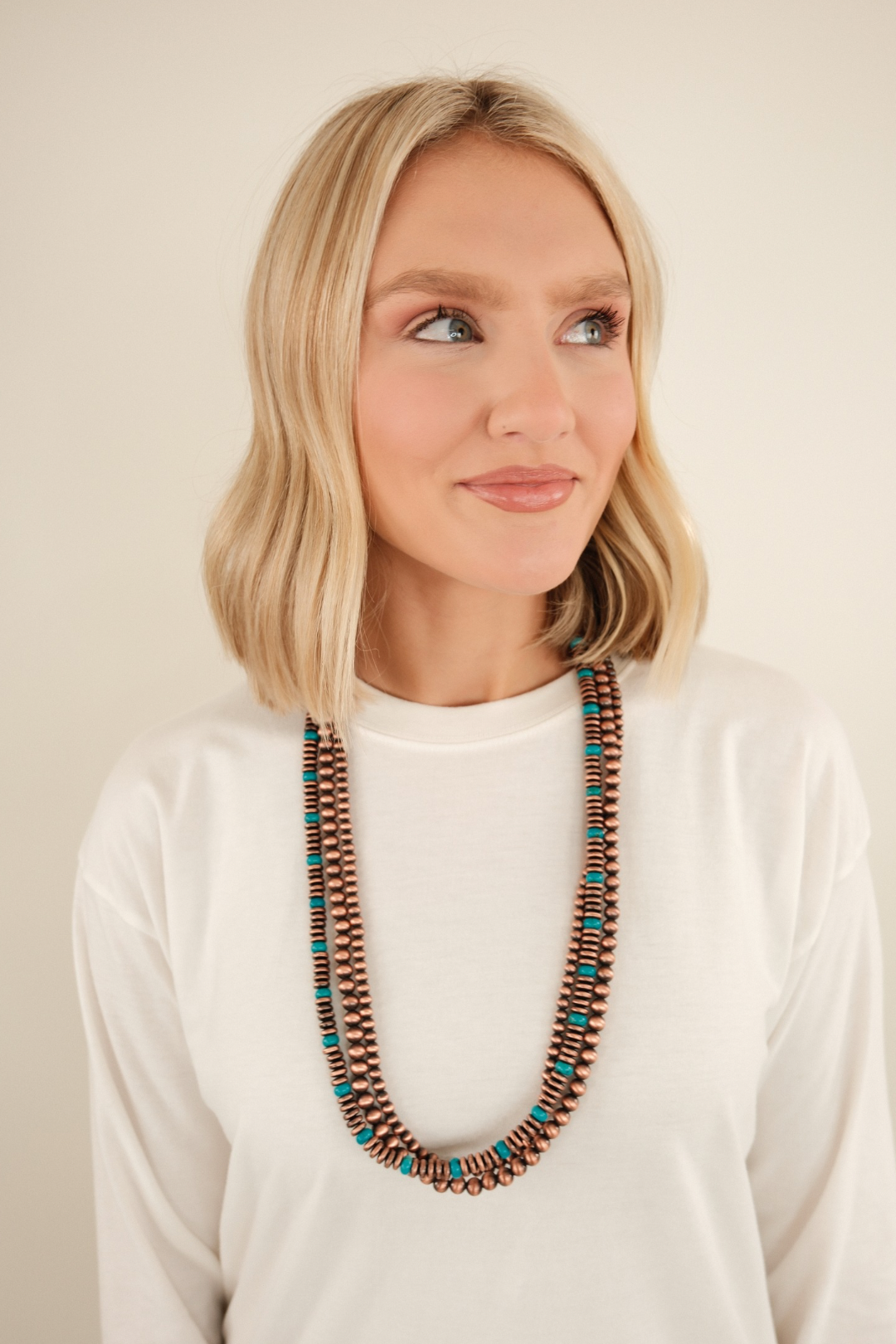 Canyon Spirit Triple Strand Necklace