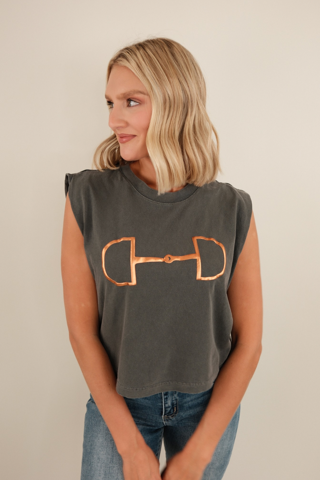 Bridle Up Muscle Tank