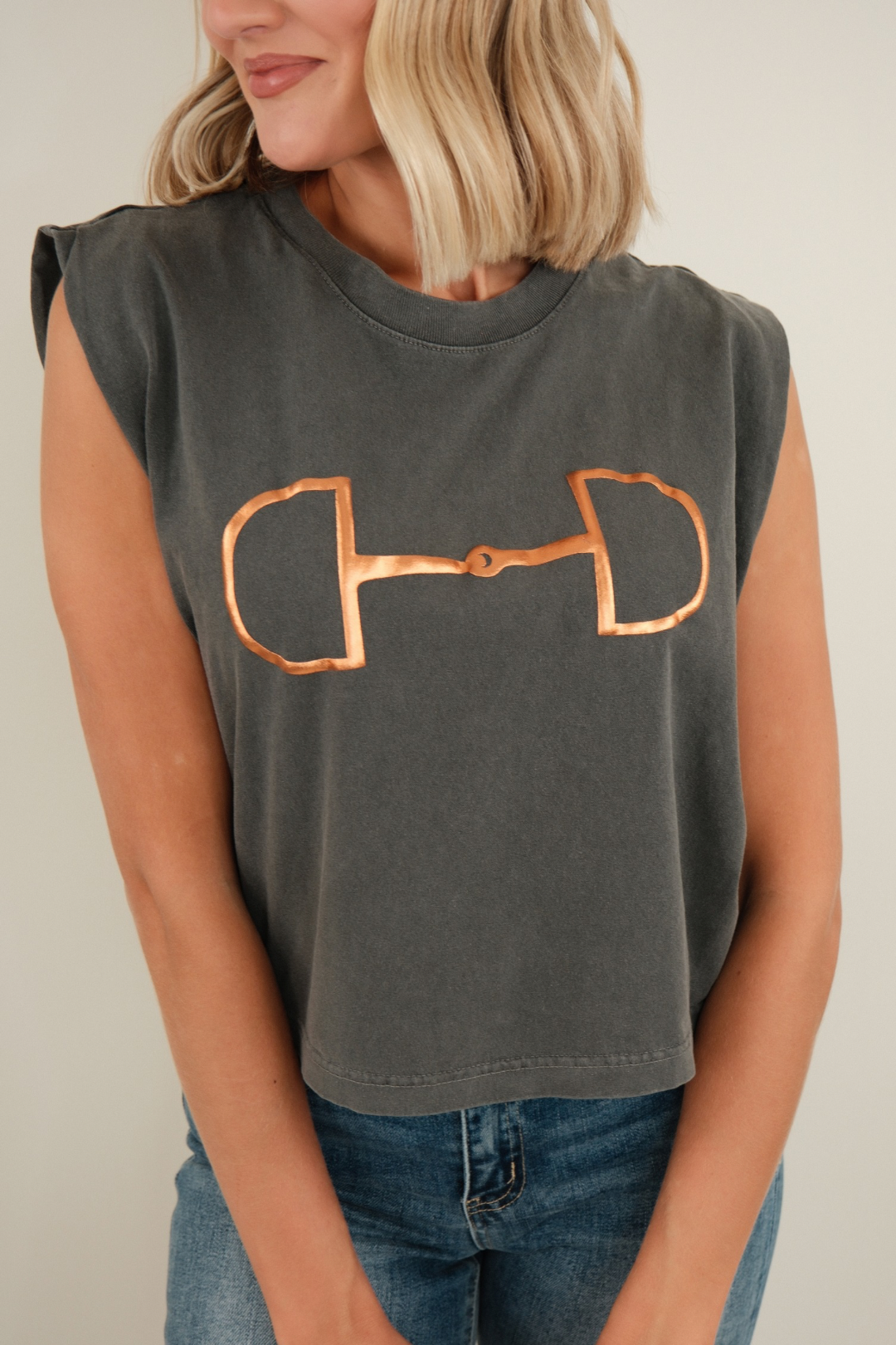 Bridle Up Muscle Tank