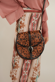 Sonoran Bloom Round Bag