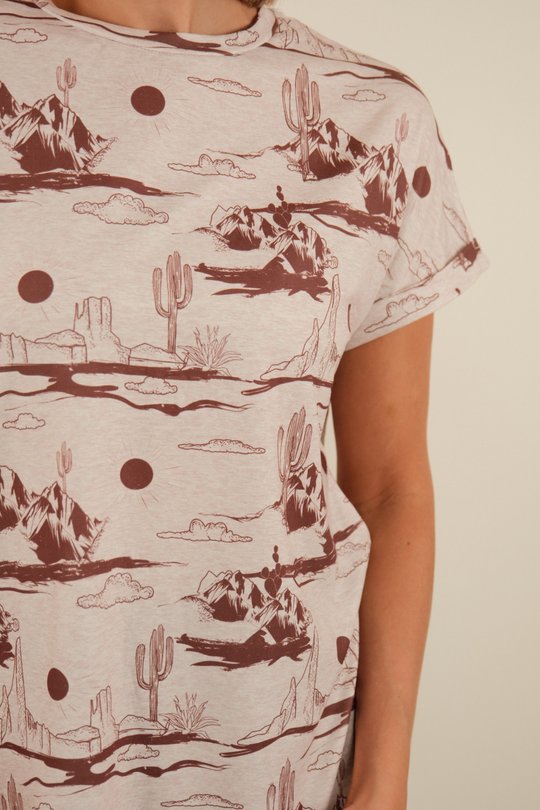 Blush Mesa Western Top