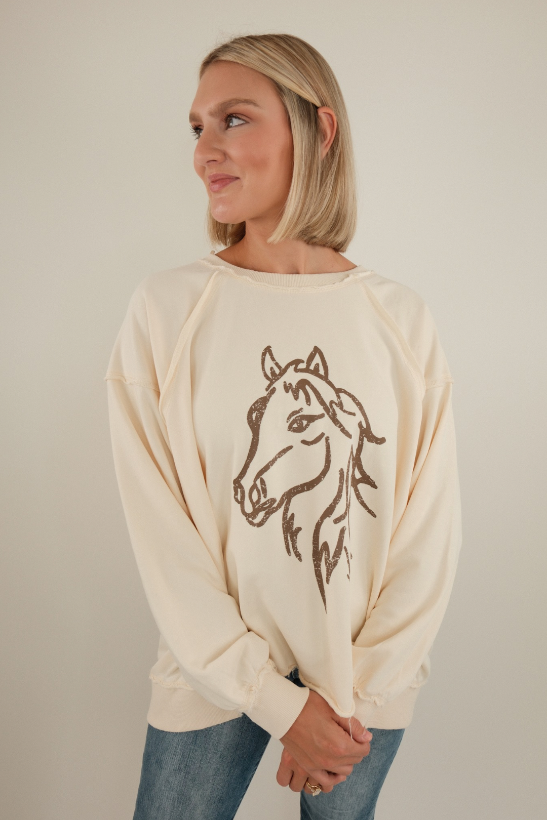 Cowgirl Comfort Crewneck