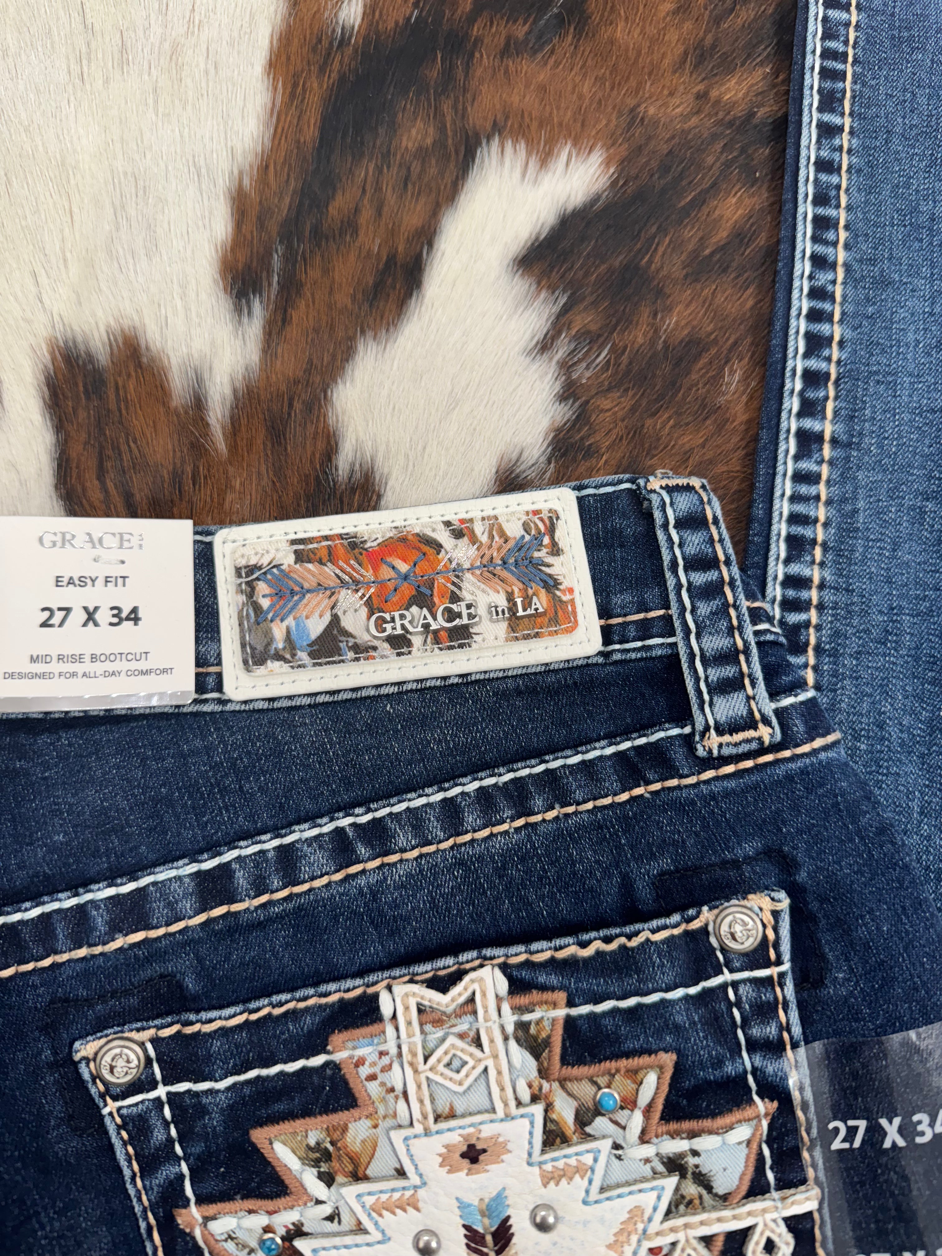 Sierra Stone Bootcut Jeans