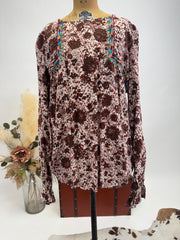 Western Rust Blouse