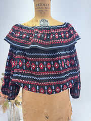 Rodeo Ruffle Crop Top