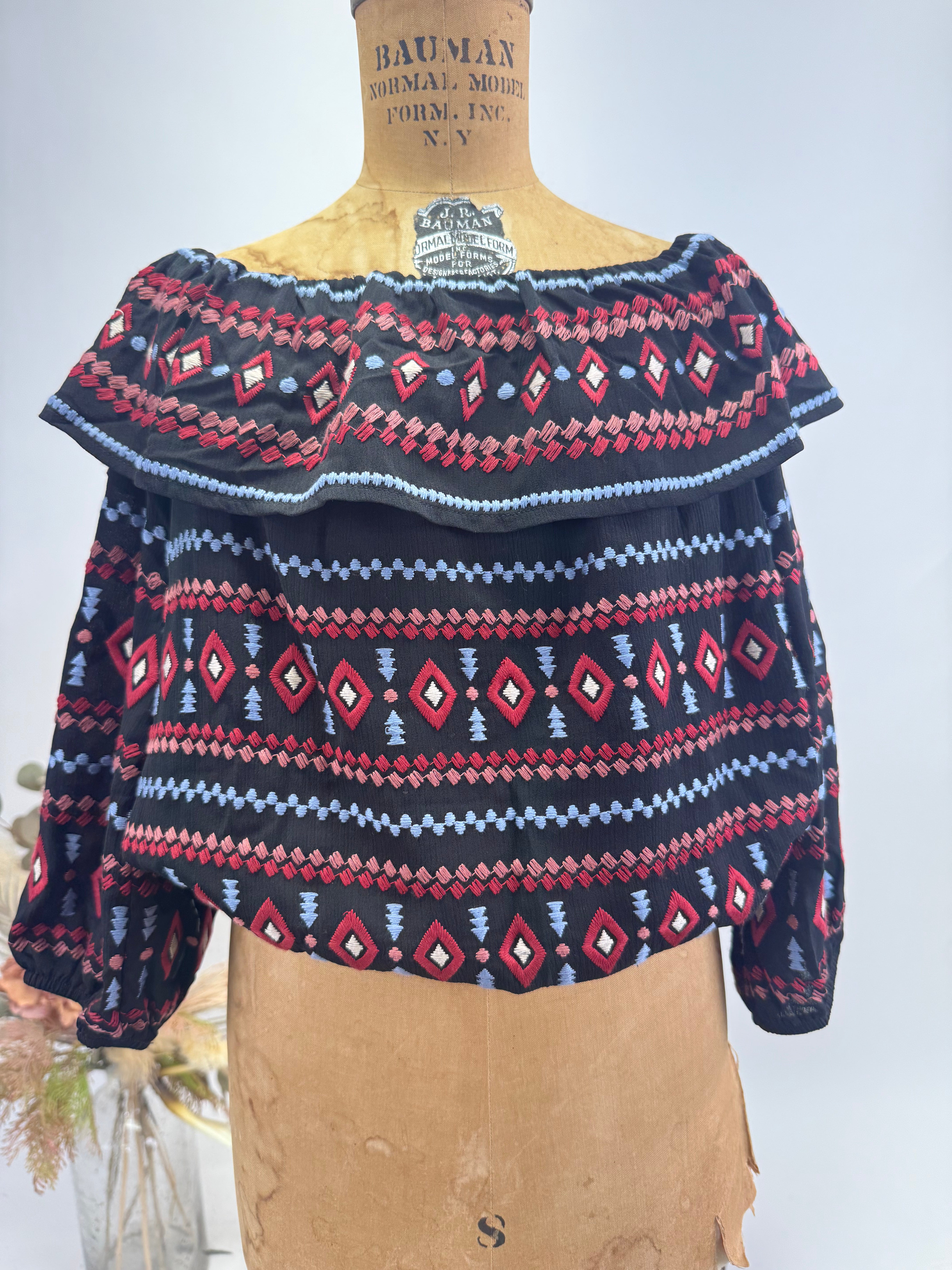 Rodeo Ruffle Crop Top
