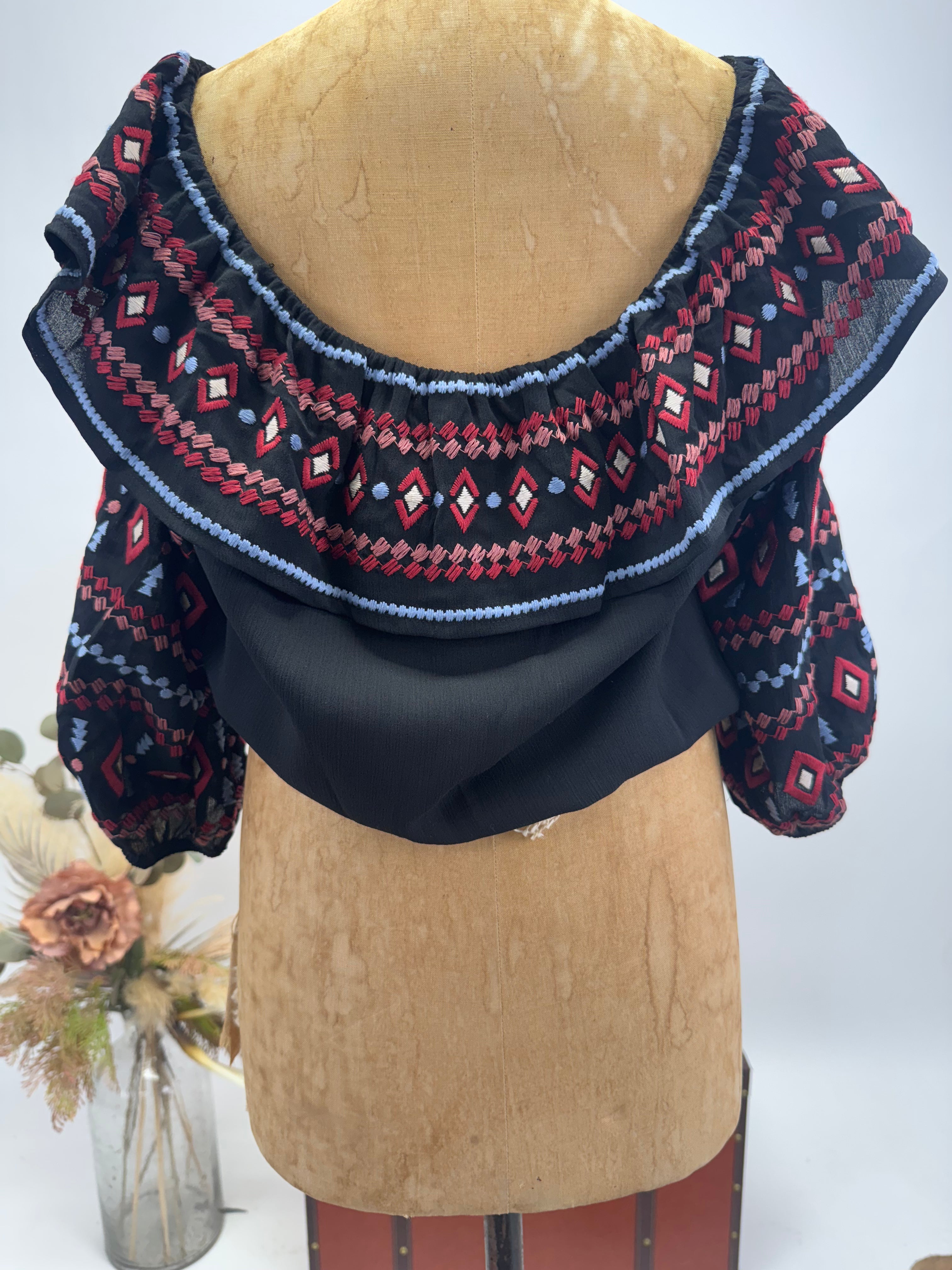 Rodeo Ruffle Crop Top