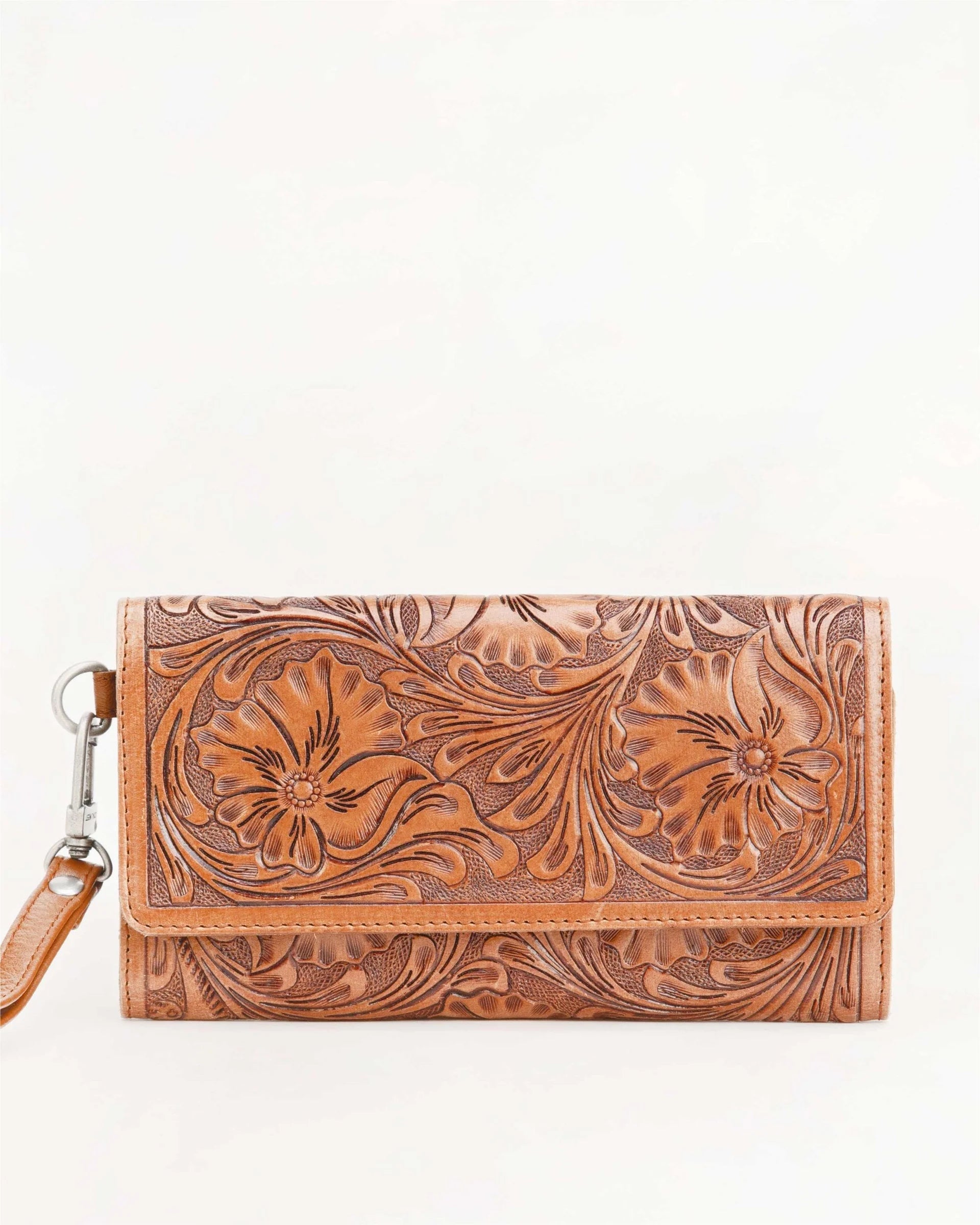Mesa Trail Tooled Wallet