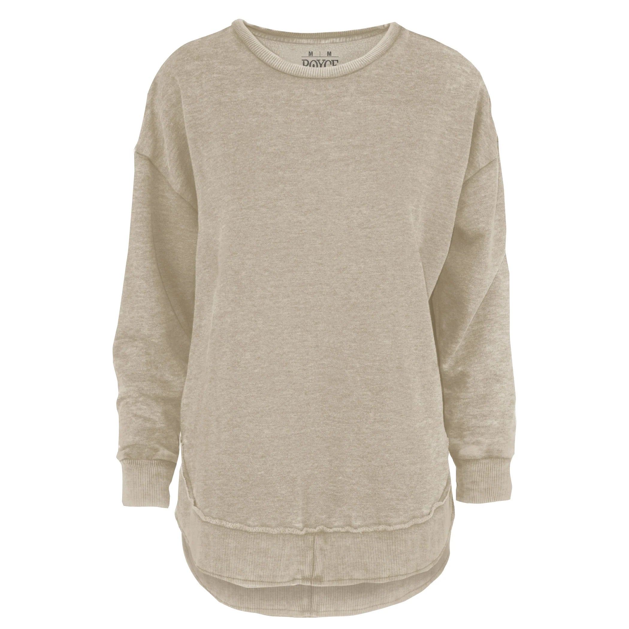 Saddle Soft Melange Poncho Fleece