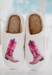 Kickin’ Cowgirl Sequin Slippers