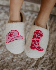 Howdy Honey Cowgirl Slippers