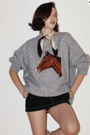 Trailblazer Horsehead Knit Sweater