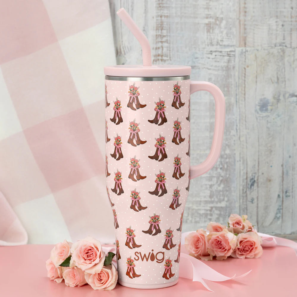 Mega Mug 40oz Western Tumbler