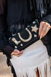 Lucky Star Concho Clutch