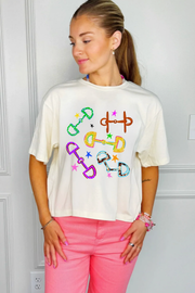 Neon Rein Crop Tee