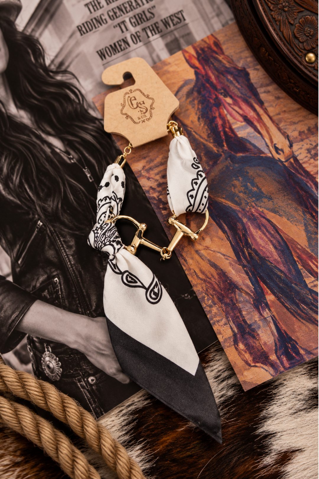 Scarf Bit Bracelets