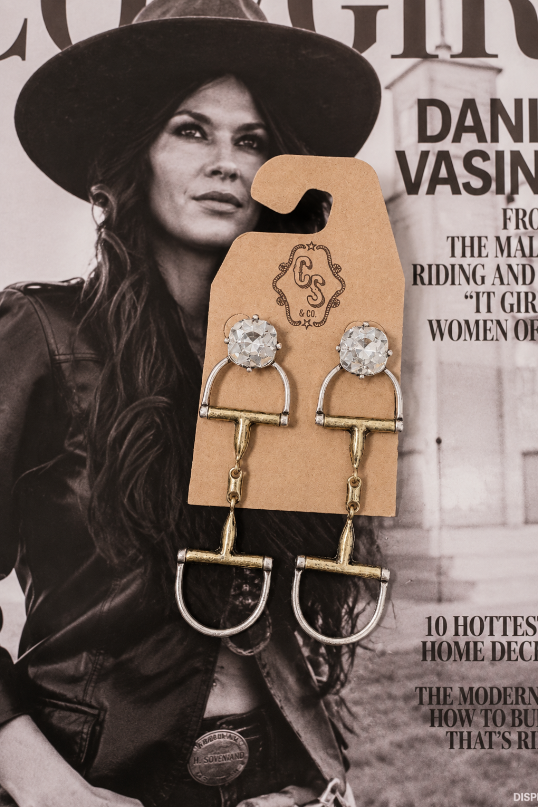 High Stakes Stirrup Earrings