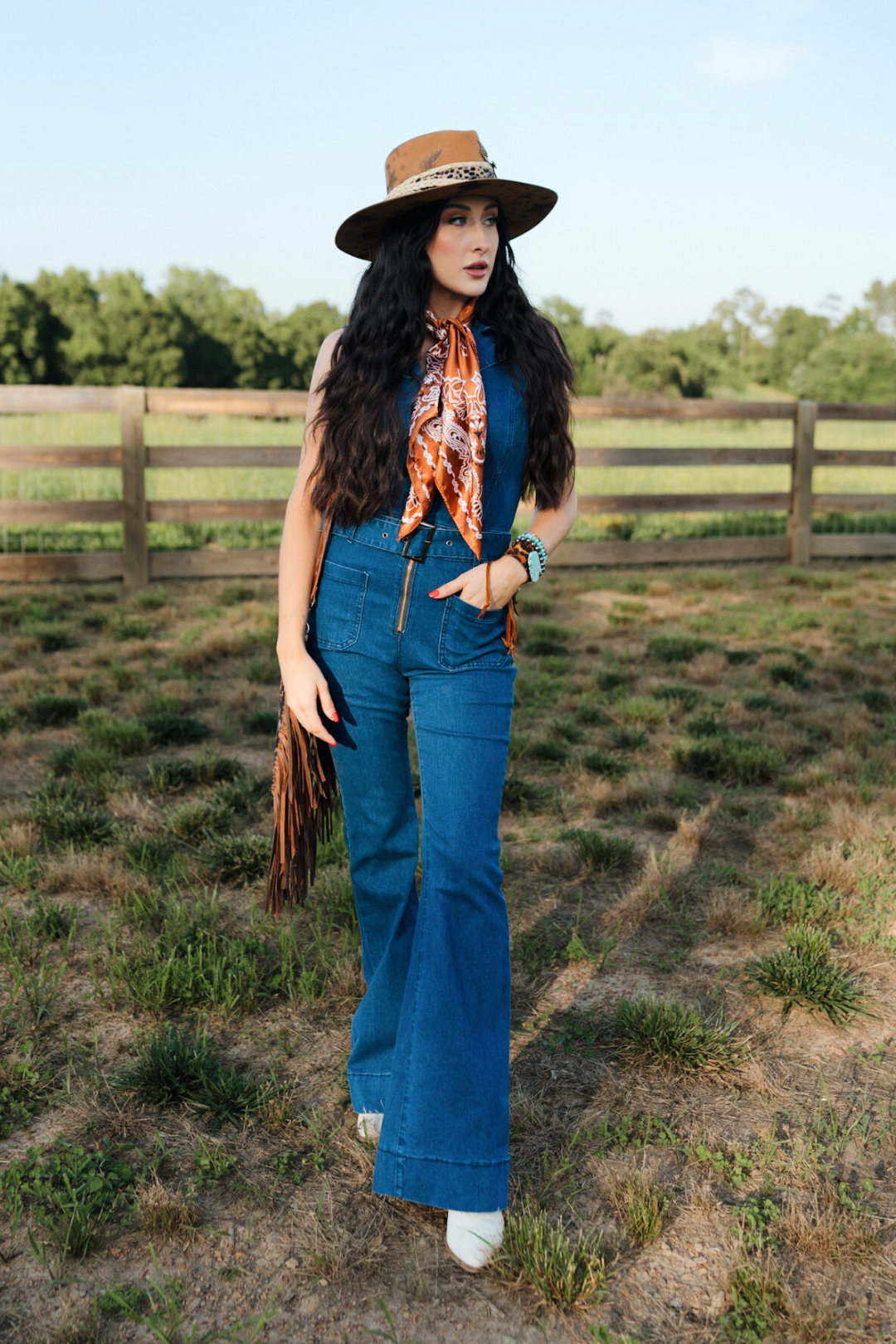 Blue Ridge Denim Jumpsuit