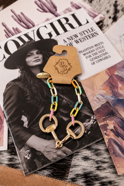 Color Me Cowgirl Horsebit Bracelet