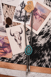 Turquoise Trail Bolo Necklace