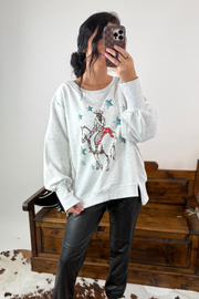 Horse & Rider Graphic Sweatshirt