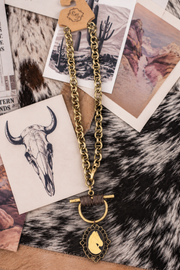 The Heritage Horse Cameo Necklace