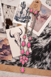 Pink Desert Darling Necklace Set