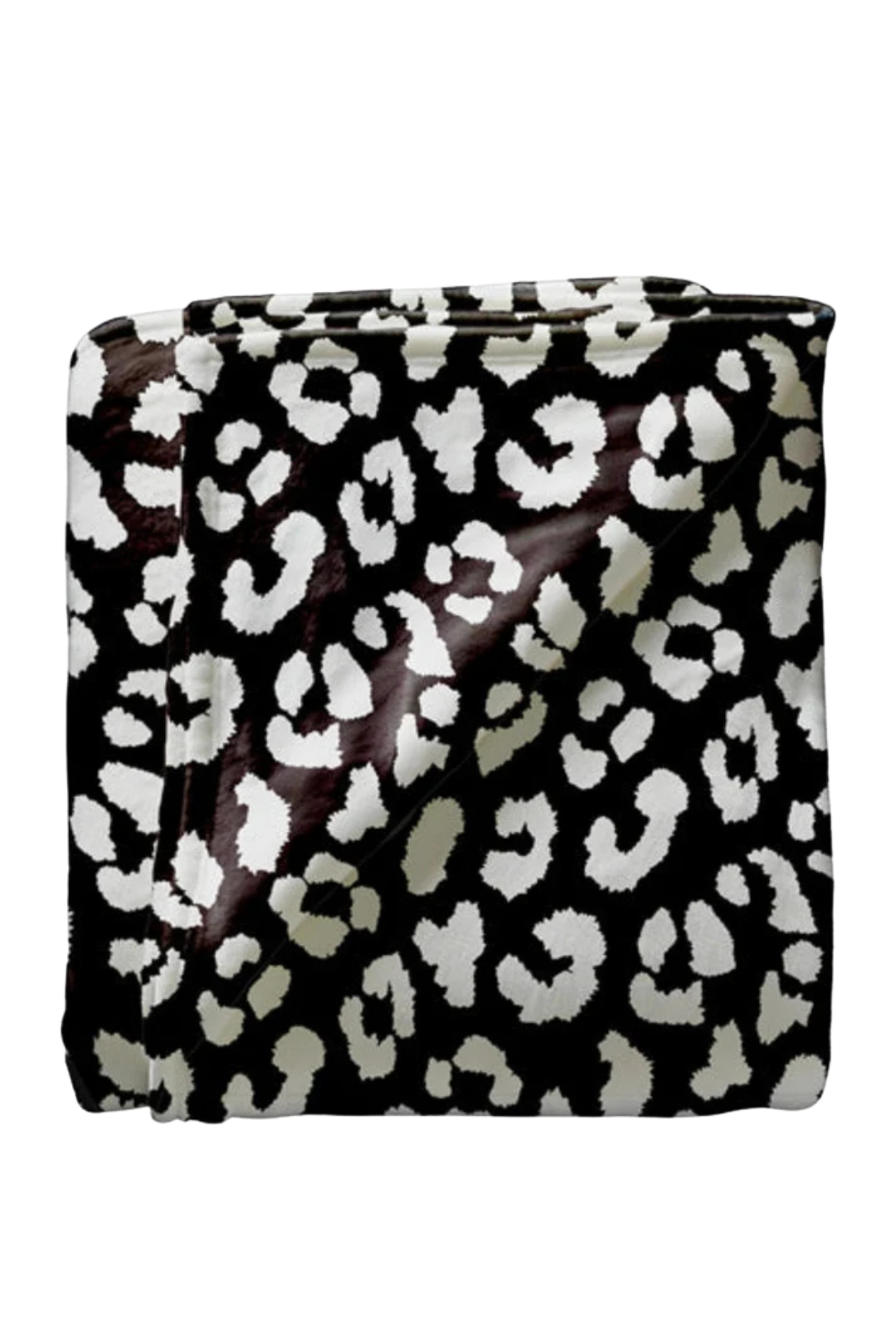 Snowcat Luxe Leopard Throw Blanket