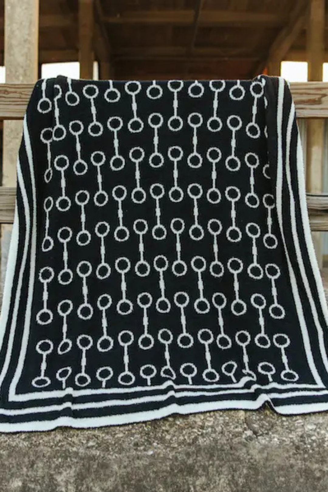 Bit & Bridle Reversible Blanket