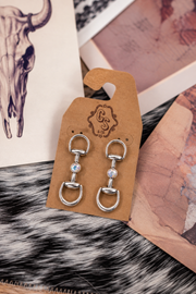 Snaffle Sparkle Earrings