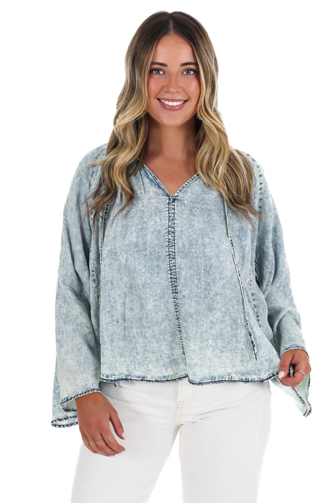 Sundown Canyon Denim Top
