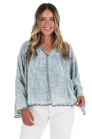 Sundown Canyon Denim Top