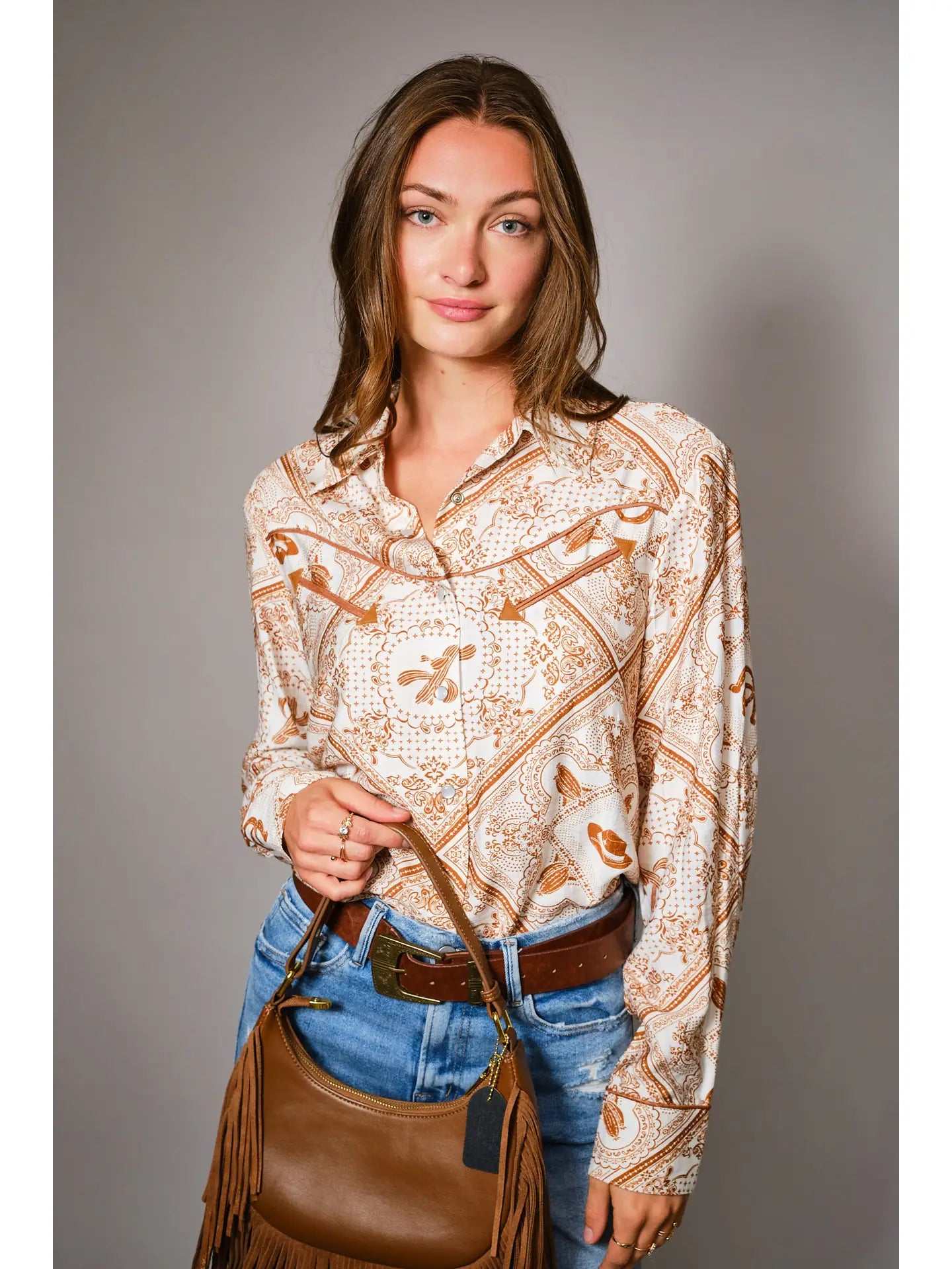 Desert Bandana Blouse