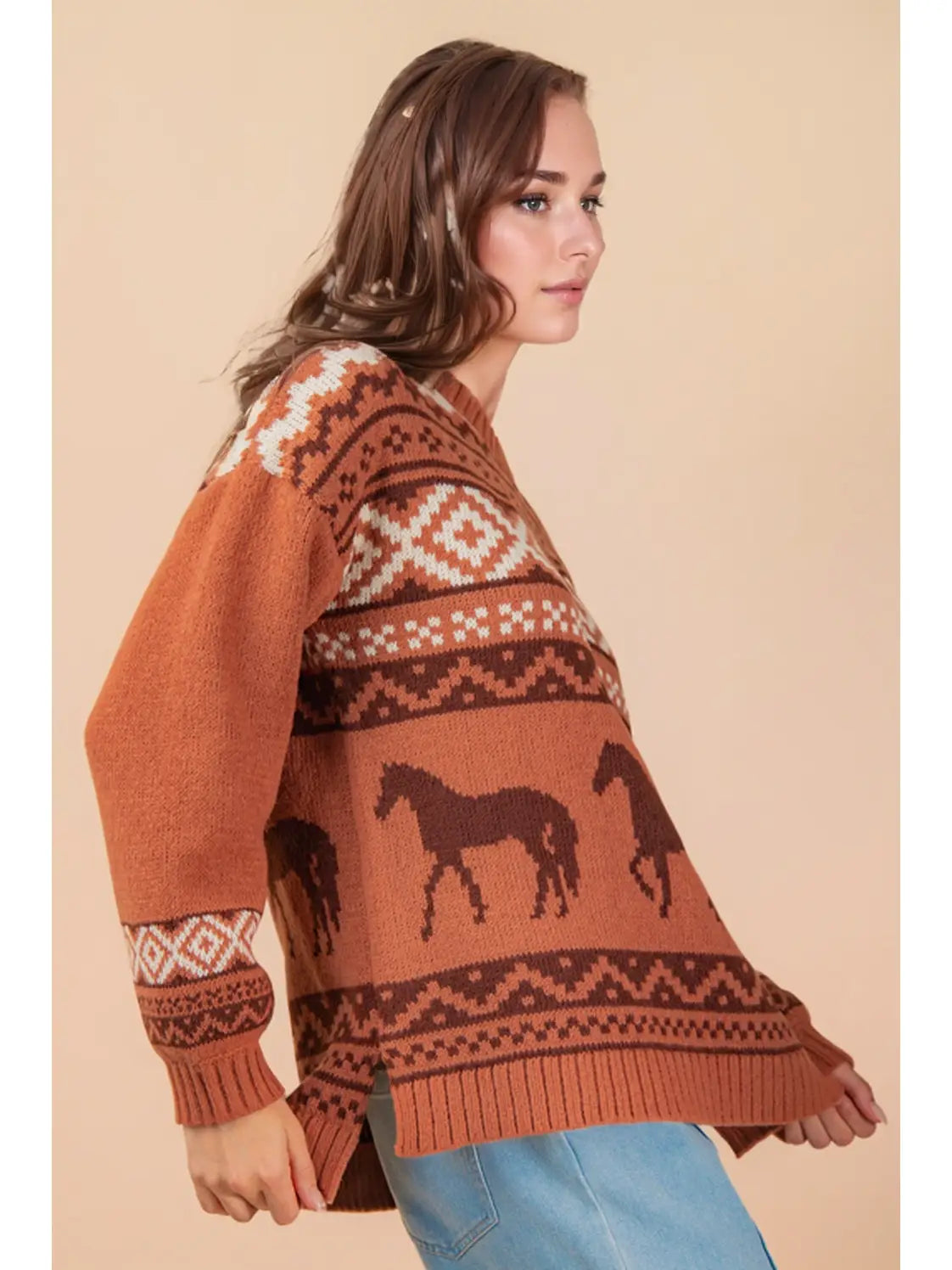 Prairie Run Knit Sweater