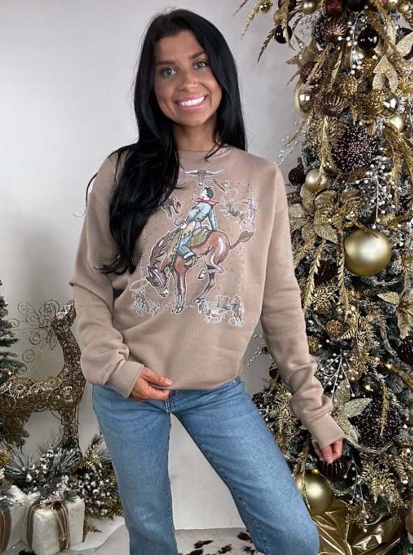 Rodeo Roundup Graphic Sweatshirt
