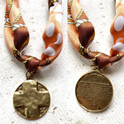 Faithful Trails Reversible Scarf Necklace