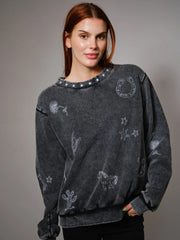 Starlit Range Embroidered Sweatshirt